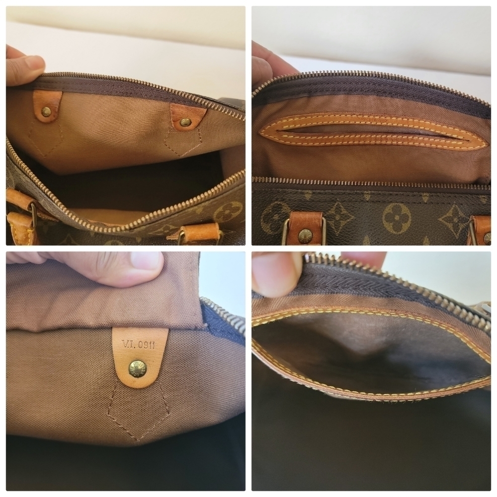 Fabulous STEAL! LOUIS VUITTON SPEEDY 30 #M41526 SATCHEL / BOSTON BAG #7 - Picture 8 of 15